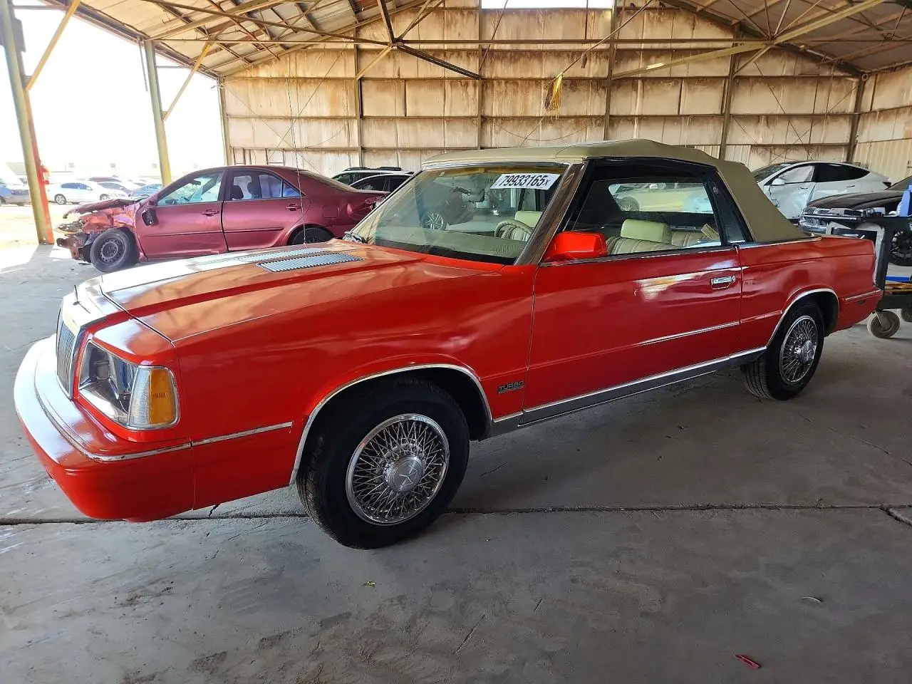 1986 CHRYSLER LEBARON