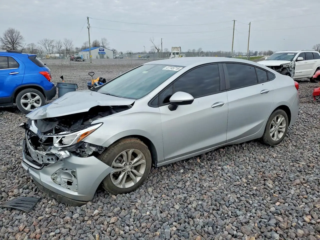 CHEVROLET CRUZE 2019. Lot# 47745716. VIN 1G1BC5SM3K7148742